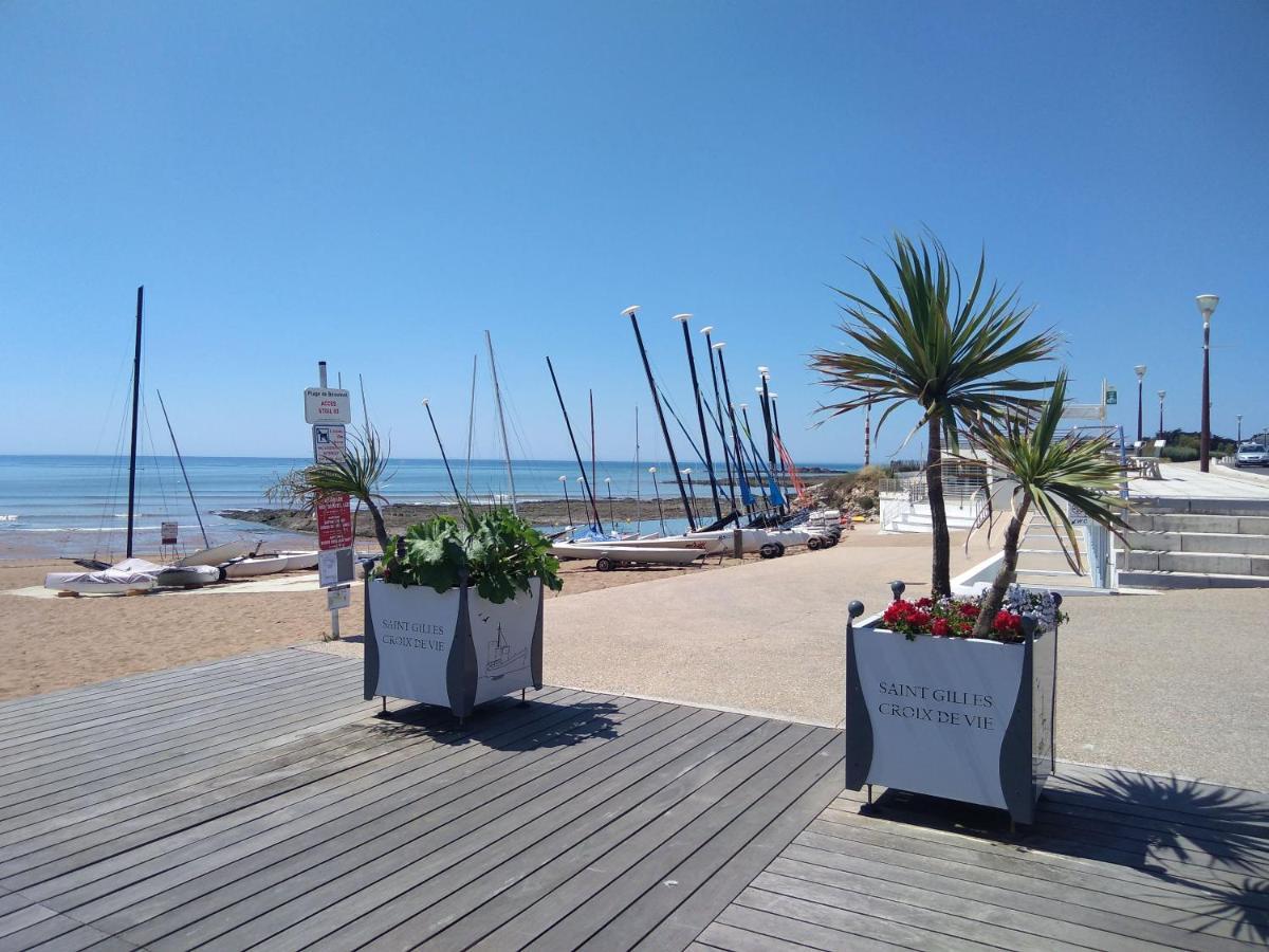 Maison Boisvinet Saint-Gilles-Croix-De-Vie, 4-5 P, Belle Cour Interieure, 200M Plage 외부 사진
